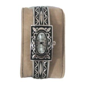 Xanadu Womens Watch Japan Movement Quartz Floral Pattern  Mother Of Pearl Face